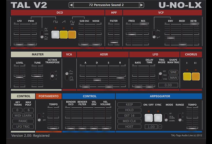 TAL-U-NO-LX (Tal-Togu Audio Line)