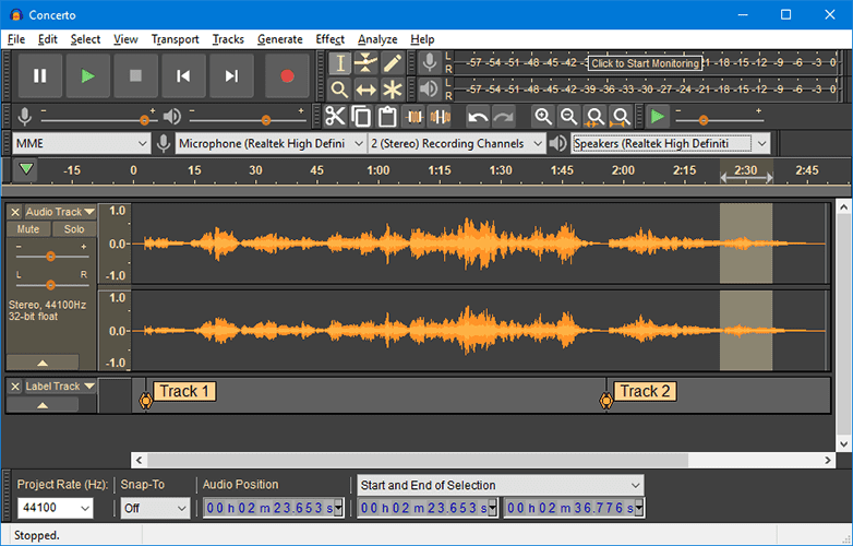 Audacity-Best-Free-DAW-Software-for-Beginners