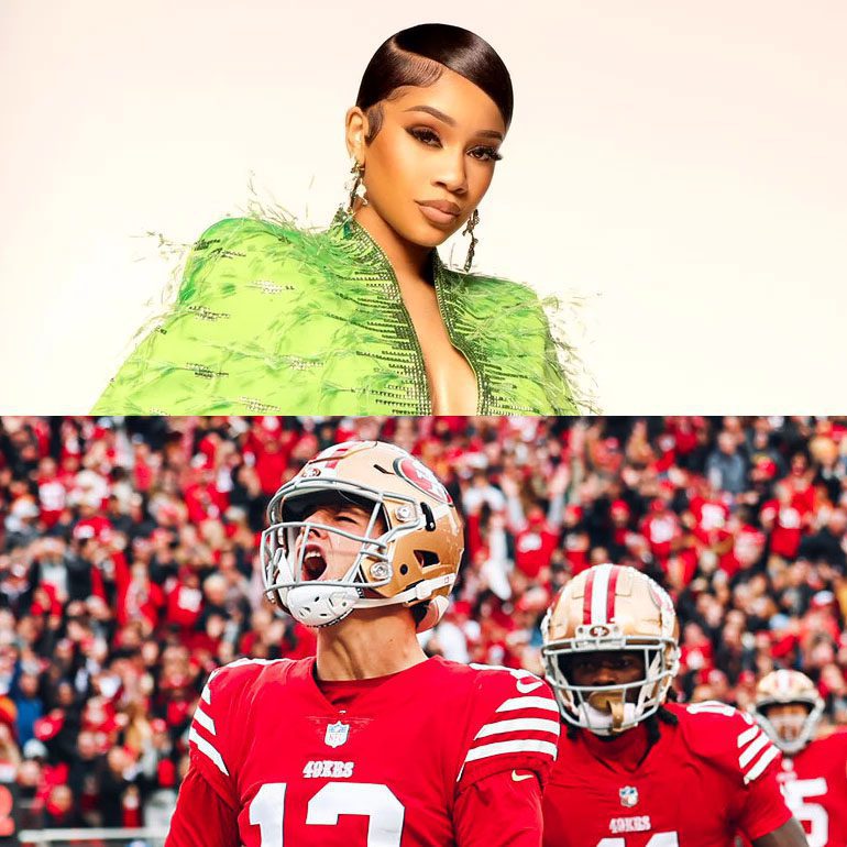 Saweetie and PLo Join Forces with the San Francisco 49ers