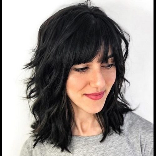 Shoulder-Length Layered Haircut Ideas For Women-99