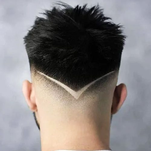 V-Shape Taper Haircut For Men-1
