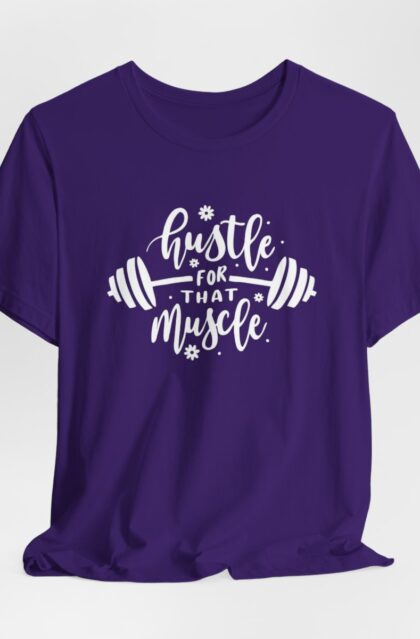 'Hustle For That Muscle' Women's Top T-Shirt