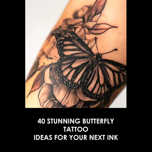 30 Simple Butterfly Tattoo Ideas for Your Next Ink