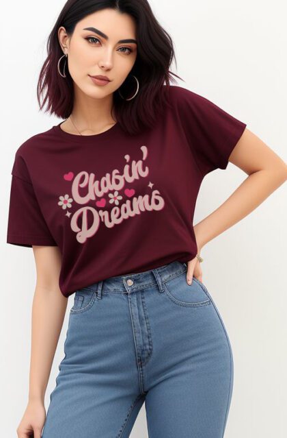 'Chasin' Dreams' Motivational Graphic Tee