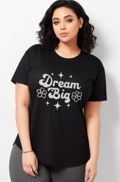 'Dream Big' Motivational Graphic Tee-6