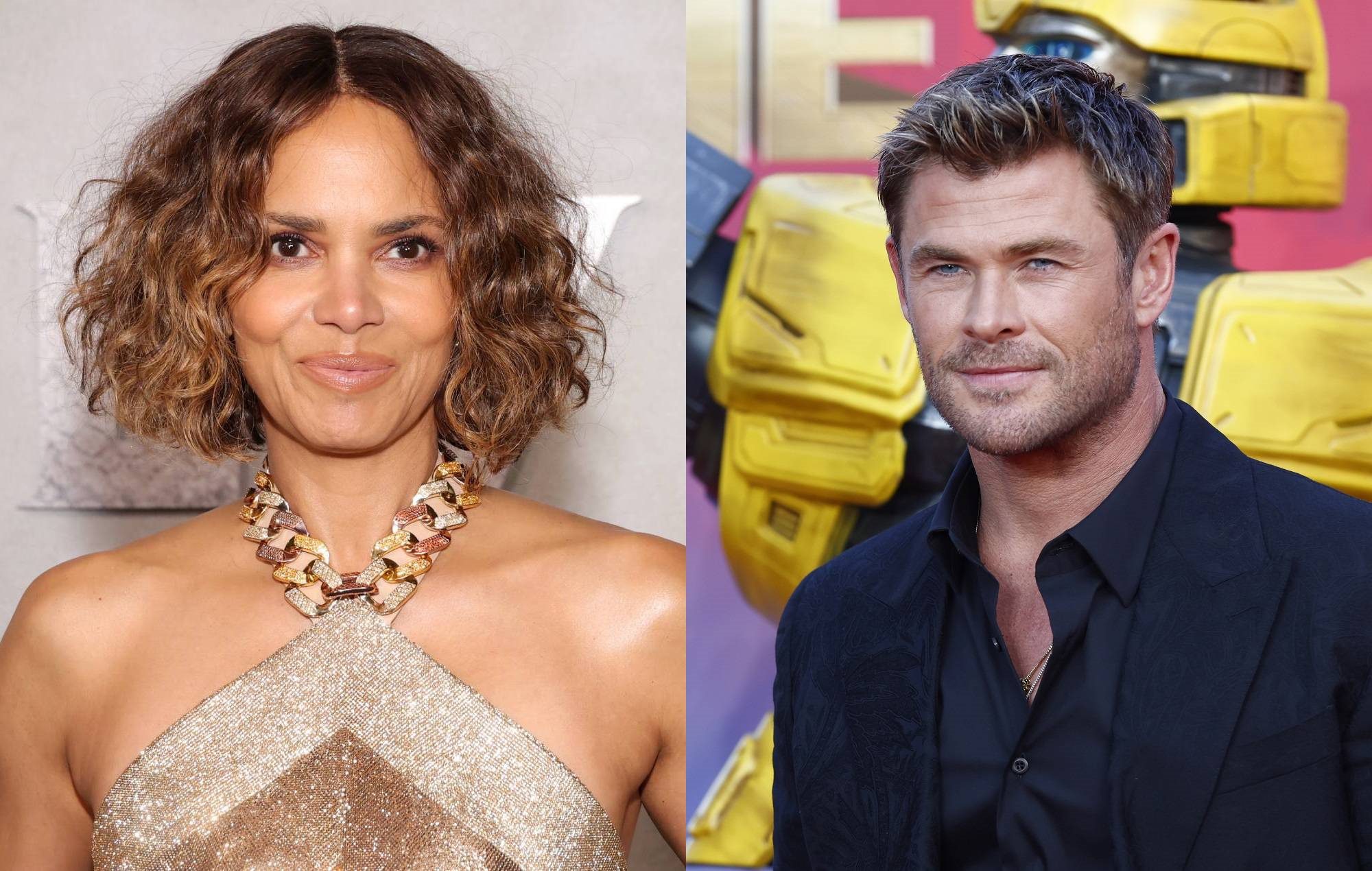 Halle Berry and Chris Hemsworth